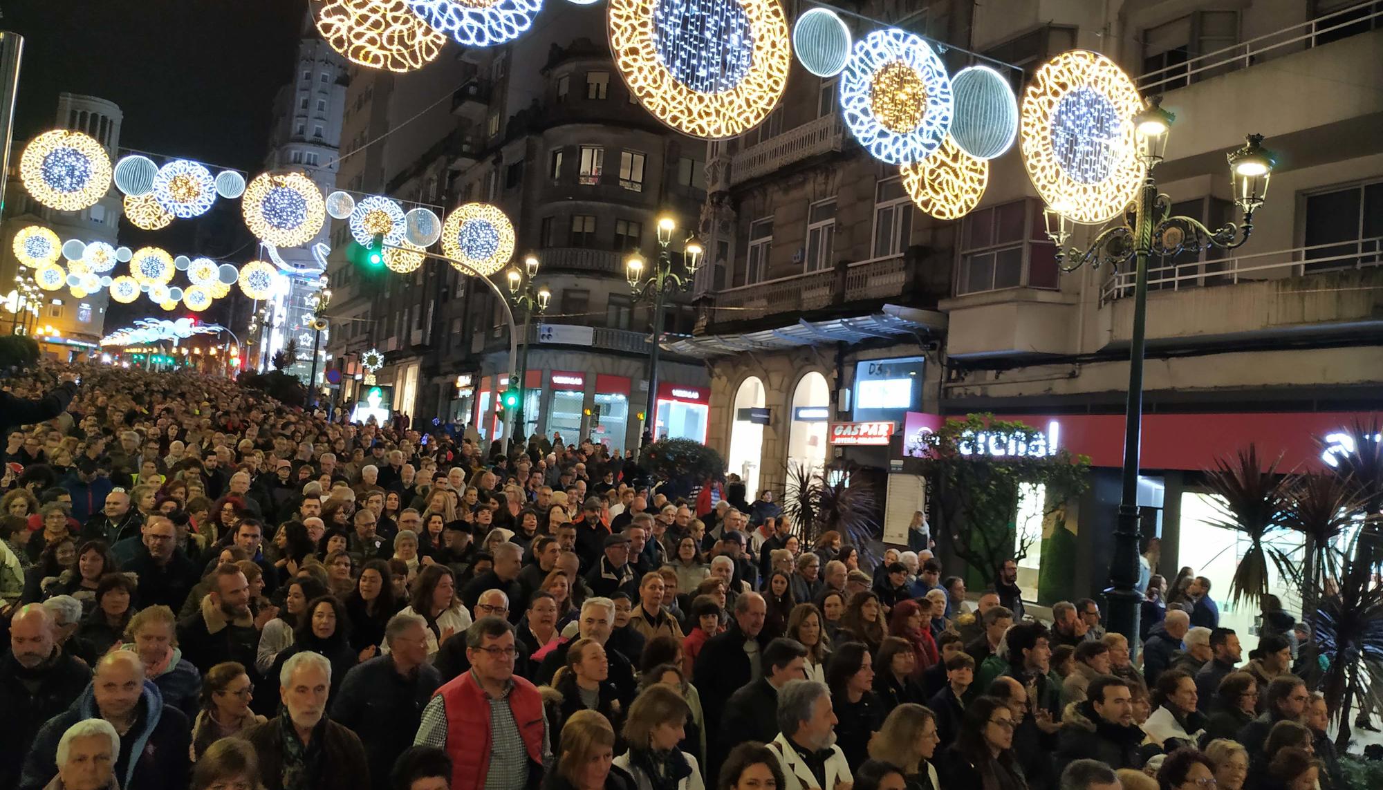 Sanidade Publica Vigo Manifestación decembro